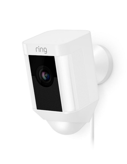 Cámara individual de seguridad modelo Spotlight Cam inalámbrica HD 120° a 170° con capacidad para grabar para interior y exterior
