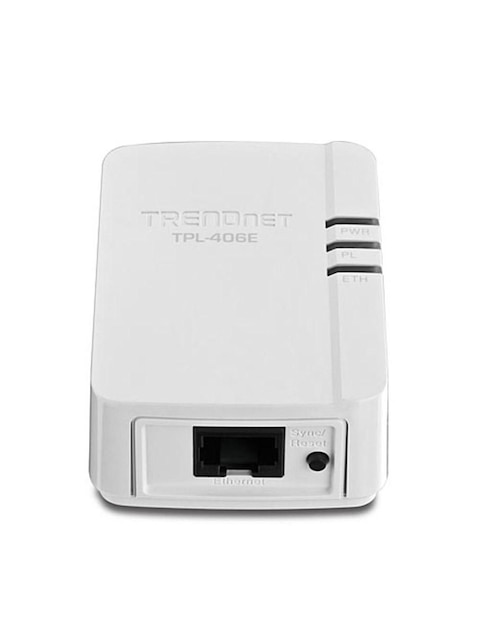 Adaptador de Red Ethernet Trendnet TPL-406E2K
