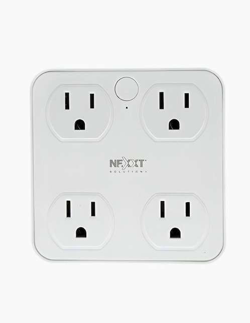 Multicontacto Smart Nexxt NHP-T610 de 4 Contactos y 2 Puertos USB