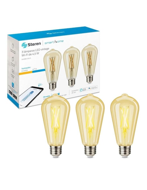 Set Foco LED Steren 4.5 W de Consumo 450 Lúmenes
