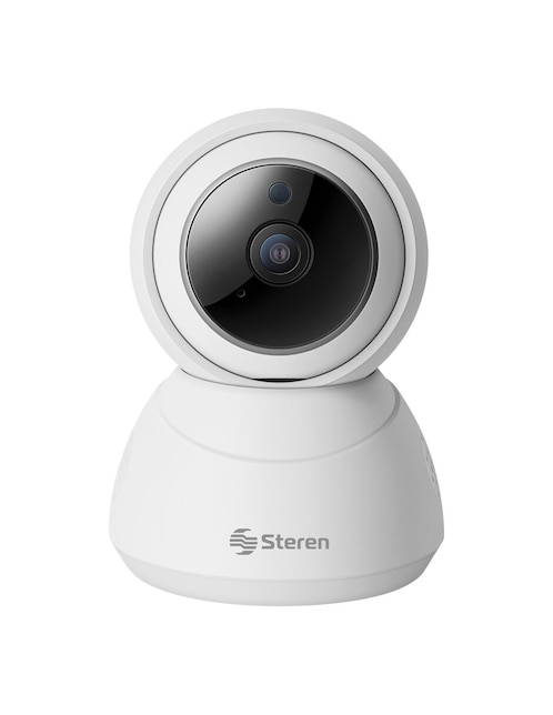 Cámara Individual de Seguridad Steren Inalámbrica Full HD 360° con Capacidad de Grabar con Visión Nocturna App Steren Home / Android para Interior