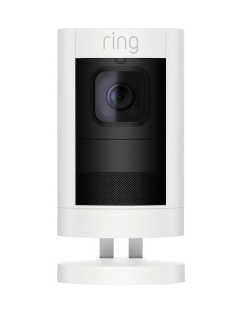 Cámara individual de seguridad Ring inalámbrica HD 110° con capacidad de grabar y con visión nocturna compatible con app ring y amazon alexa para interior y exterior