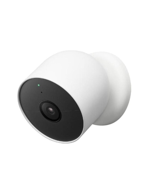 Cámara individual de seguridad Google inalámbrica HD 180° con capacidad de grabar para interior y exterior