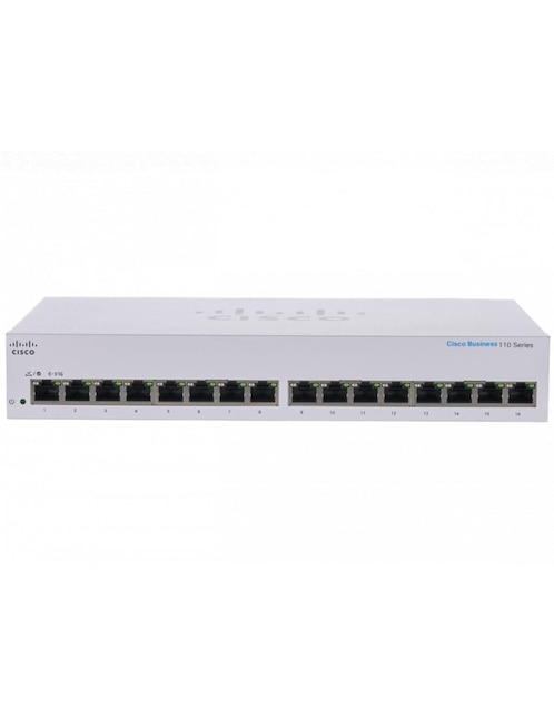Conmutador ethernet Alámbrico Cisco CBS110-16T-NA
