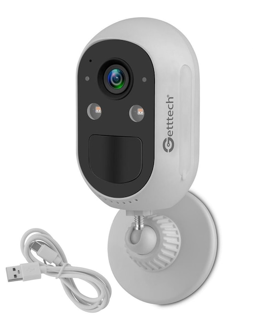 Cámara Wi-Fi de seguridad Qian inalámbrica 2K 120° a 170° con capacidad para grabar visión nocturna para interior y exterior