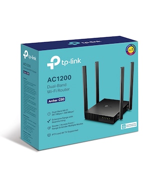 Router Alámbrico e inalámbrico TP-Link Archer C50