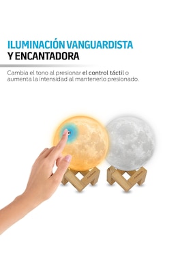 Lámpara de escritorio Red Lemon de plástico