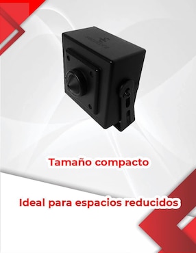 Cámara individual de seguridad Secucore inalámbrica HD 70.4° con capacidad para grabar para interior y exterior