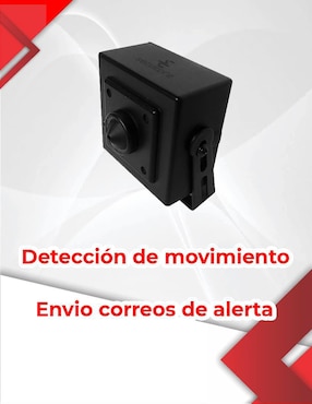 Cámara individual de seguridad Secucore inalámbrica HD 70.4° con capacidad para grabar para interior y exterior