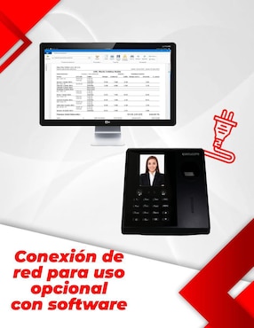 Reloj checador biométrico Secucore FRH10