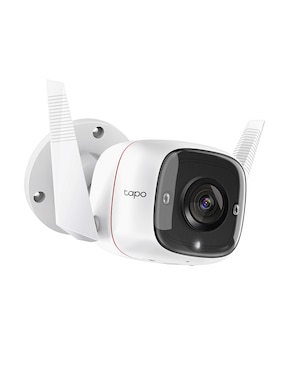 Cámara individual de seguridad Tp Link alámbrica 4K/UHDcon capacidad para grabar para interior y exterior