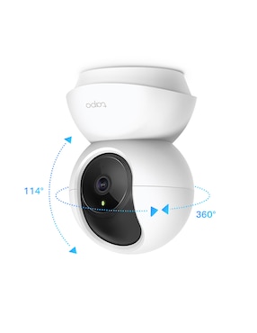 Cámara individual de seguridad Tp Link alámbrica modelo Tapo C200 Full HD 360° con capacidad para grabar interior