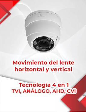 Cámara individual de seguridad Secucore inalámbrica 4K/UHD 90° para interior