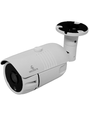 Cámara individual de seguridad Secucore inalámbrica 4K/UHD 90° para interior y exterior