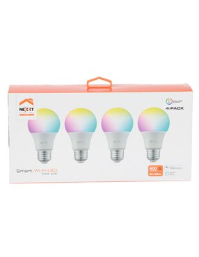 Set de focos LED Nexxt 100W de consumo 9W de iluminación 800 lúmenes