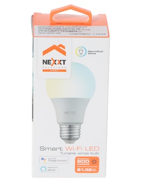 Foco LED Nexxt 100W de consumo 9W de iluminación 800 lúmenes
