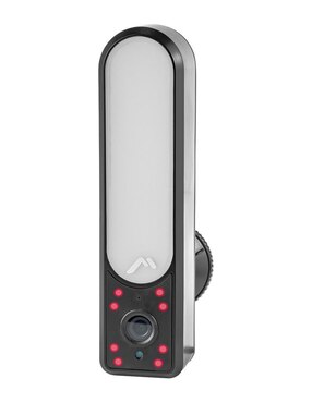 Cámara individual de seguridad Mitzu inalámbrica Full HD 110° con capacidad para grabar para interior y exterior
