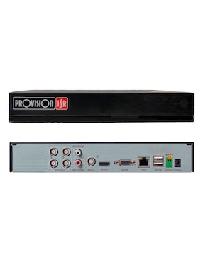 DVR 4 canales de seguridad Provision Isr inalámbrica Full HD 34° a 12° con capacidad para grabar para interior y exterior