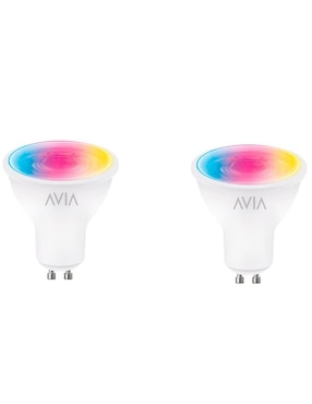 Set De Focos Smart Avia Lighting By Igoto 5 W De Consumo 40 W De Iluminación 400 Lúmenes