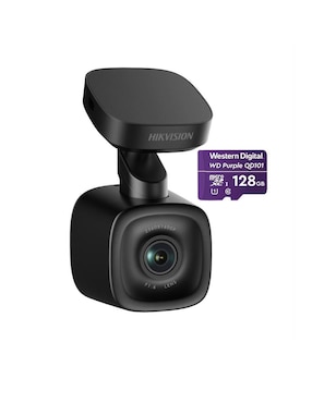 Cámara individual de seguridad Hikvision inalámbrica Full HD 120° a 170° con capacidad para grabar para interior