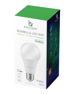 Foco LED Rocket House 5 W de consumo 11 W de iluminación 1100 lm lúmenes