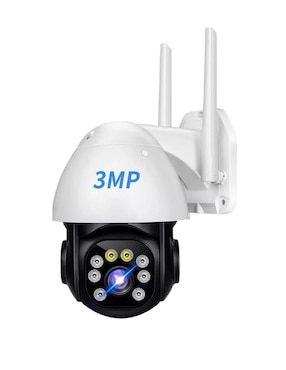 Cámara individual de seguridad Genérica inalámbrica Full HD 360° con capacidad para grabar para interior y exterior