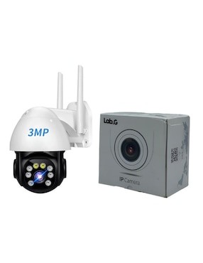 Cámara individual de seguridad Genérica inalámbrica Full HD 360° con capacidad para grabar para interior y exterior