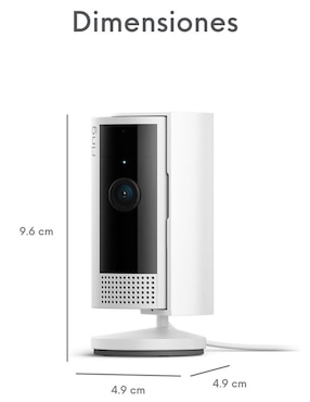 Cámara Wi-Fi de seguridad Ring modelo Indoor Cam inalámbrica Full HD 110 a 60° con capacidad para grabar para interior