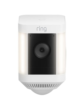 Cámara Wi-Fi de seguridad Ring modelo Spotlight Plus Cam inalámbrica HD 110 a 60° para exterior