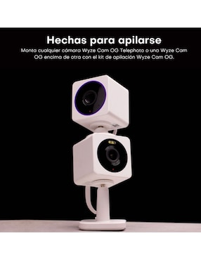 Cámara Wi-Fi de seguridad Wyze inalámbrica HD 114° con capacidad para grabar para interior y exterior