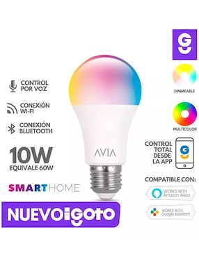 Foco LED Avia Lighting By Igoto 10 w de consumo 60 w de iluminación 900 lm lúmenes