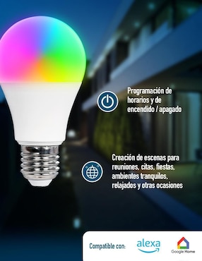 Foco LED Icon 9 W de consumo 9 W de iluminación 720 lúmenes