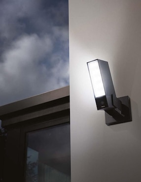 Cámara Wi-Fi de seguridad Netatmo inalámbrica Full HD 360° con capacidad para grabar para exterior