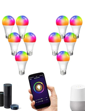 Foco ahorrador Fratech 9 W de consumo 10 W de iluminación 900 lúmenes