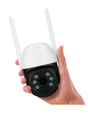 Cámara individual de seguridad Gogo Electronics inalámbrica Full HD 360° con capacidad para grabar para interior y exterior