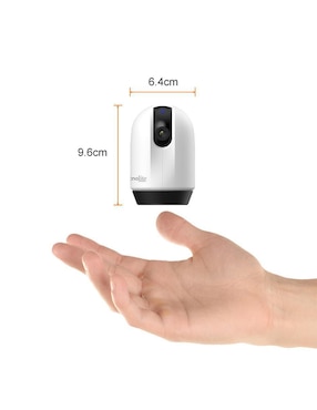 Cámara Wi-Fi de seguridad Tecnolite Connect inalámbrica Full HD 360° con capacidad para grabar para interior