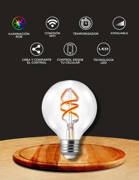 Foco LED Tecnolite Connect 4.5 W de consumo 4.5 W de iluminación 350 lúmenes