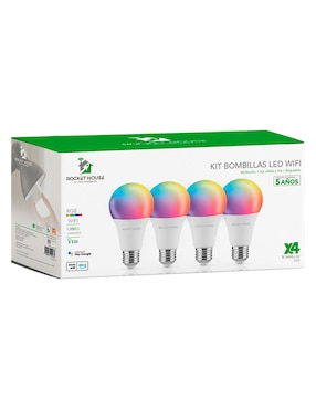 Set foco LED Rocket House 11 W de consumo 70 W de iluminación 1050 lúmenes