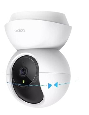 Cámara individual de seguridad Tplink inalámbrica Full HD 360° con capacidad para grabar para interior
