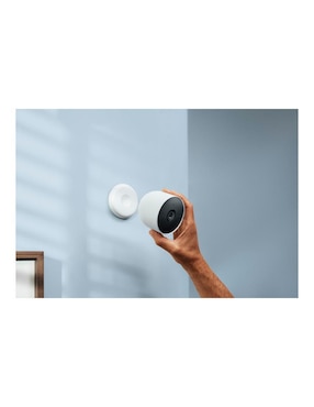 Cámara Wi-Fi de seguridad Google inalámbrica Full HD 120° a 170° con capacidad para grabar para interior y exterior