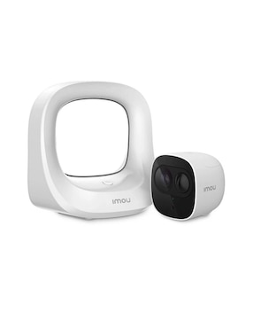 Cámara Wi-fi De Seguridad Imou Inalámbrica Full HD 110° Con Visión Nocturna Y Capacidad De Grabar Alexa, Google Home, Android, Ios, Windows, Mac Para Interior Y Exterior