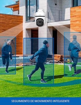 Cámara individual de seguridad Tp-Link inalámbrica Full HD 360° con capacidad para grabar para interior y exterior