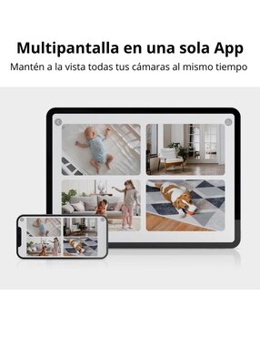 Cámara Wi-Fi de seguridad 360 inalámbrica HD 360° con capacidad para grabar para interior