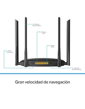 Router Alámbrico Steren COM-852