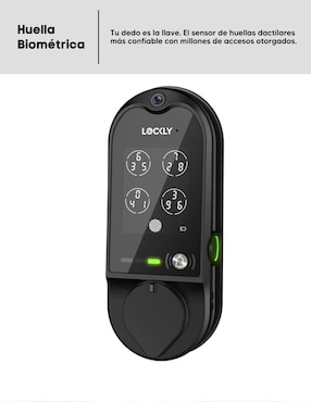 Cerradura para digital Lockly Vision Doorbell de combinación