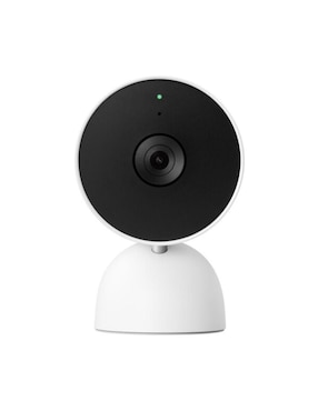 Cámara Individual De Seguridad Google Inalámbrica Full HD 120° A 170° Con Capacidad De Grabar Con Visión Nocturna Compatible Para Interior