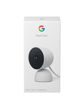 Cámara individual de seguridad Google inalámbrica Full HD 120° a 170° con capacidad para grabar para interior