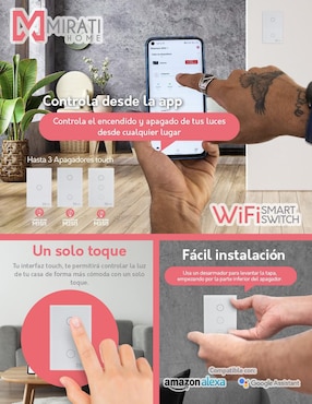 Interruptor smart Mirati Home