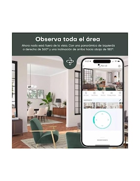 Cámara individual de seguridad Wyze inalámbrica Full HD 120° a 170° con capacidad para grabar para interior y exterior