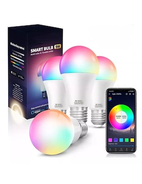Foco LED Genérica 9 W de consumo 9 W de iluminación 800 lm lúmenes